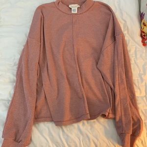 Long sleeve pink top